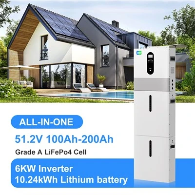 Solar All-in-One 6KW Wechselter + 10 kWh Lithiumbatterie